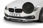 BMW 3er F30/F31 15-19 Спойлер переднего бампера Carbon look матовый