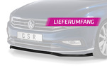 VW Passat B8 (Typ 3G) 19- Накладка на передний бампер Carbon look