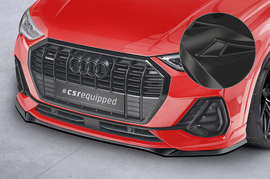Audi Q3 S-Line 18- Накладка на передний бампер глянцевая