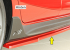 Hyundai i20 N 5Дв 21-  Накладки под N пороги нижние/сплиттеры