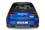 VW Golf 7 R / R-Line 13-17 Боковые накладки на бампер Carbon look