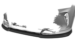 Cupra Formentor 21- Накладка на передний бампер Carbon look матовая