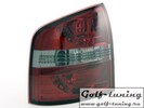 Skoda Octavia Combi 1Z 05-11 Фонари светодиодные, красно-тонированные