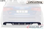 Audi A3 8V Sportback/3Дв S-Line/S3 12-16 Накладка на задний бампер/диффузор