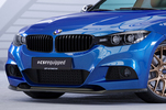 BMW 3er F34 Gran Turismo M-Paket 13-20 Накладка на передний бампер Carbon look матовая