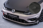 VW Golf 7 R 17-21 Накладка переднего бампера Carbon look матовая