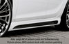 Opel Astra J 09-15 Накладки на пороги Carbon Look