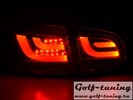 VW Golf 6 Фонари светодиодные, красно-тонированные