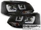 VW T5 09-15 Фары LED-Lightguide design черные