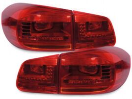VW Tiguan 11-16 Фонари светодиодные, красно-белые