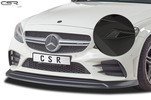 Mercedes Benz C43 AMG 205 18- Накладка на передний бампер Carbon look
