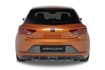 Seat Leon 3 (5F) Cupra SC 17-20 Накладка на задний бампер