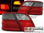 Mercedes CLK W208 97-02 Фонари светодиодные, красно-тонированные