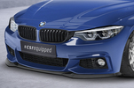 BMW 4er F32/F33/F36 M-Paket 13-21 Накладка на передний бампер Carbon look