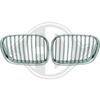 BMW E39 95-00 Решетки радиатора (ноздри) хром