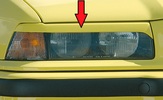 BMW E36 Компакт/Седан/Универсал Реснички на фары