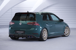 VW Golf 7 R 17-19 Боковые накладки на задний бампер