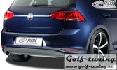 VW Golf 7 12-17 Накладки боковые на задний бампер