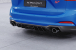 Ford Focus MK4 Универсал ST/ST-Line 19- Накладка на задний бампер Carbon look матовая