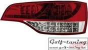 Audi Q7 05-09 Фонари светодиодные, красно-белые