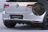 VW Golf 7 12-17 Накладка на задний бампер Carbon look