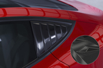 Tesla Model 3 17- Накладки на двери carbon look матовые