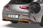 Mercedes Benz CLA X118 AMG-Line  19- Накладка на задний бампер/диффузор Carbon look