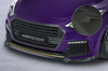 Hyundai I30 Turbo 15- Накладка переднего бампера Carbon look матовая