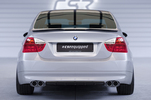 BMW 3er E90/E91 05-08 Накладка на задний бампер Carbon look матовая