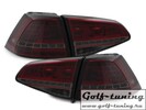VW Golf 7 12-17 Фонари светодиодные, красно-тонированные GTI Look