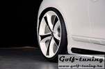 VW Scirocco 3 08-17 Накладки на пороги Carbon Look