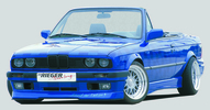 BMW E30 2Дв Купе/кабрио Накладки на пороги