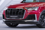 Audi Q7 S-Line 19- Накладка на передний бампер Carbon look