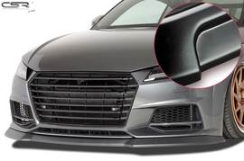 Audi TTS FV/8S 2014- Спойлер переднего бампера глянцевый