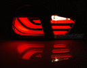 BMW E90 09-11 Фонари светодиодные, красные Lightbar с светодиодным поворотником