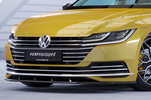 VW Arteon 2017- Накладка на передний бампер carbon look