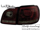 VW Golf 5 Plus 04-14 Фонари светодиодные, красно-тонированные с светодиодным поворотником R-Look