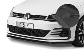 VW Golf VII GTI/GTD 2017-2020 (Facelift) Накладка на передний бампер матовая