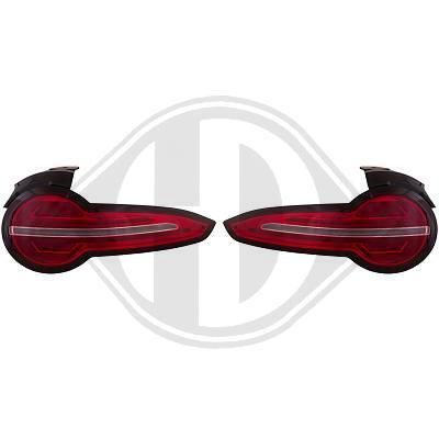 Mazda MX5 15- Фонари светодиодные, красно-белые