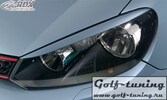 VW Golf 6 Ресницы на фары