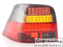 VW Golf 4 Фонари светодиодные, красно-тонированные