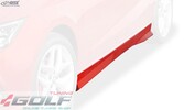 Seat Ibiza 6F Накладки на пороги Turbo