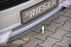 Сплиттер для спойлера переднего бампера Rieger 00059255 Carbon Look