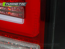VW T5 03-09 Фонари led bar красно-белые с бегающим поворотником