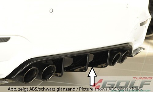 BMW F80/F82/F83 14- Накладка на задний бампер/диффузор