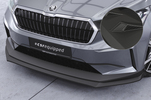Skoda Enyaq 20- Накладка на передний бампер Carbon look матовая