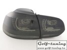 VW Golf 6 Фонари светодиодные, тонированные R-Look