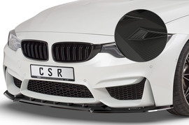 BMW M4 F83 / F82 14- Накладка на передний бампер Carbon look