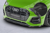 Audi Q5 (FY/FYT) 20- Накладка переднего бампера Carbon look