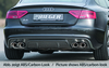 Audi A5/S5 S-Line 11-16 Sportback Накладка на задний бампер/диффузор глянцевая